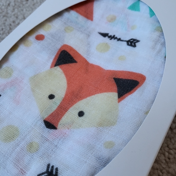 Addison Belle swaddle blanket and crib sheet - Picture 3 of 3